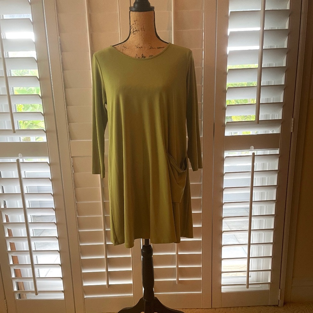 Sun Kim dress, green, size small